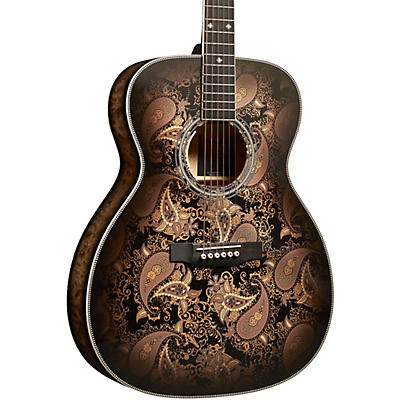 Martin Custom Shop M Paisley Acoustic-Electric Guitar -