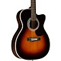 Martin Custom Shop OM Cutaway 1935 European Spruce-East Indian Rosewood Acoustic-Electric Guitar Sunburst