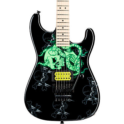 Jackson Custom Shop San Dimas Custom Skullsnake Graphic Painted by Craig Fraser Masterbuilt by "Red" Dave Nichols Electric Guitar