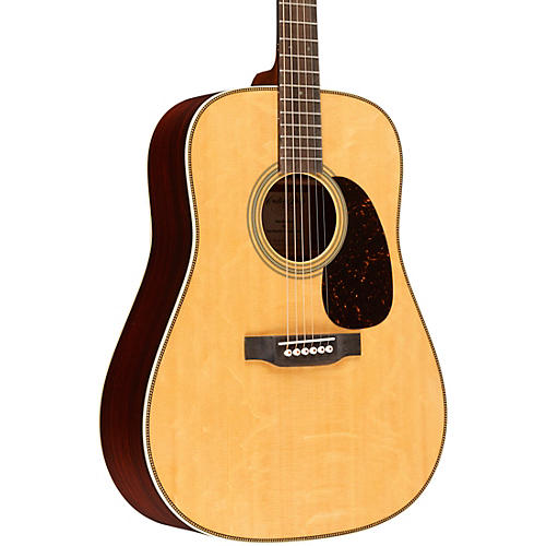 Martin Custom Shop Special HD28 Dreadnought Bearclaw Sitka-Cocobolo Acoustic Guitar Natural