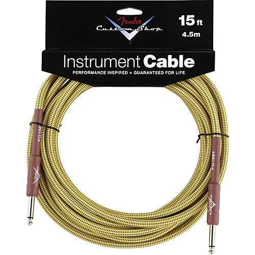 Custom Shop Tweed Cable (Straight-Straight Angle)
