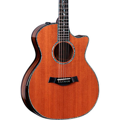 Taylor Custom Sinker Redwood-Black Limba Grand Auditorium Acoustic-Electric Guitar