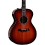 Taylor Custom Sinker Redwood-Bocote Grand Auditorium Acoustic-Electric Guitar Light Shaded Edge Burst