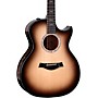 Taylor Custom Sitka Spruce-Big Leaf Maple Grand Auditorium Acoustic-Electric Guitar Cranberry Edgeburst