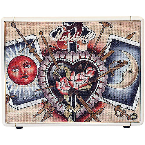 Custom Tattoo 1x10 Emily Wood Guitar Cabinet