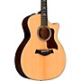 Taylor Custom Torrefied Spruce-Rosewood Grand Auditorium Acoustic-Electric Guitar Aged Toner 1206203124