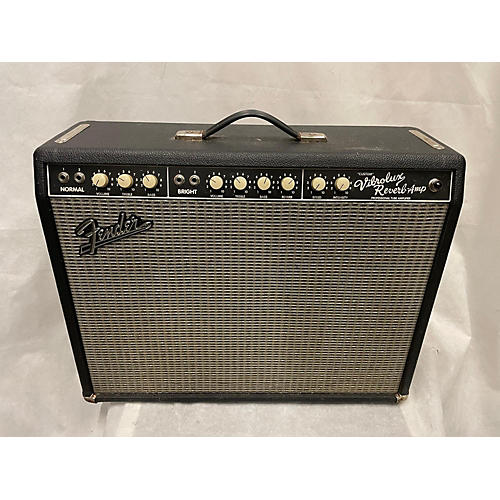 Fender Custom Vibrolux Reverb Tube Guitar Combo Amp Musician's Friend