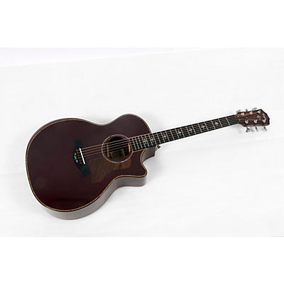 Taylor Custom Western Red Cedar-East Indian Rosewood Grand Auditorium Acoustic-Electric Guitar