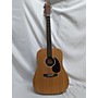 Used Martin Custom X Acoustic Electric Guitar Natural