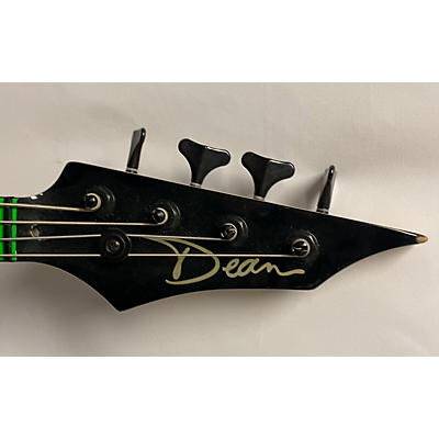 Dean Custom Zone 4-String Bass Guitar Nuclear Green Electric Bass Guitar