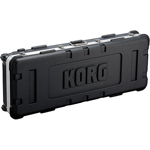 Custom black hard shell case for 61 key Kronos