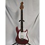 Used Sterling by Music Man Cutlass HSS Solid Body Electric Guitar Burgundy Mist