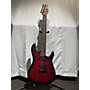 Used Sterling by Music Man Cutlass Jason Richardson 7 String Solid Body Electric Guitar Dark Scarlet Burst Satin