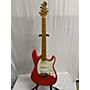 Used Ernie Ball Music Man Cutlass Solid Body Electric Guitar Coral Red
