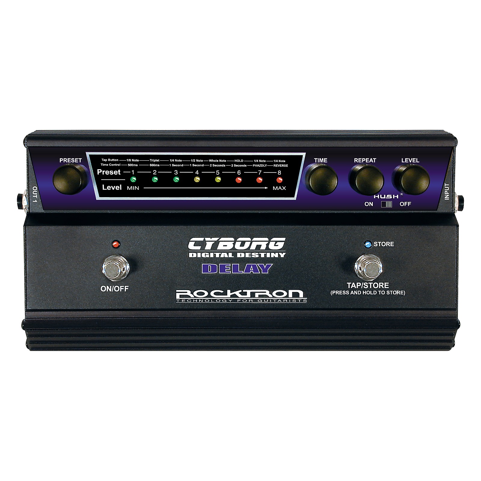 Rocktron Digital Delay Guitar Effects Pedal Musician's Friend