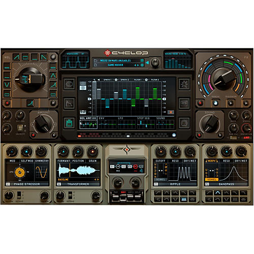SUGAR BYTES Cyclop Twisted Bass Synthesizer Plug-In (Download)