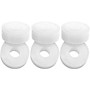 No Nuts CymRings 6-Pack Clear White