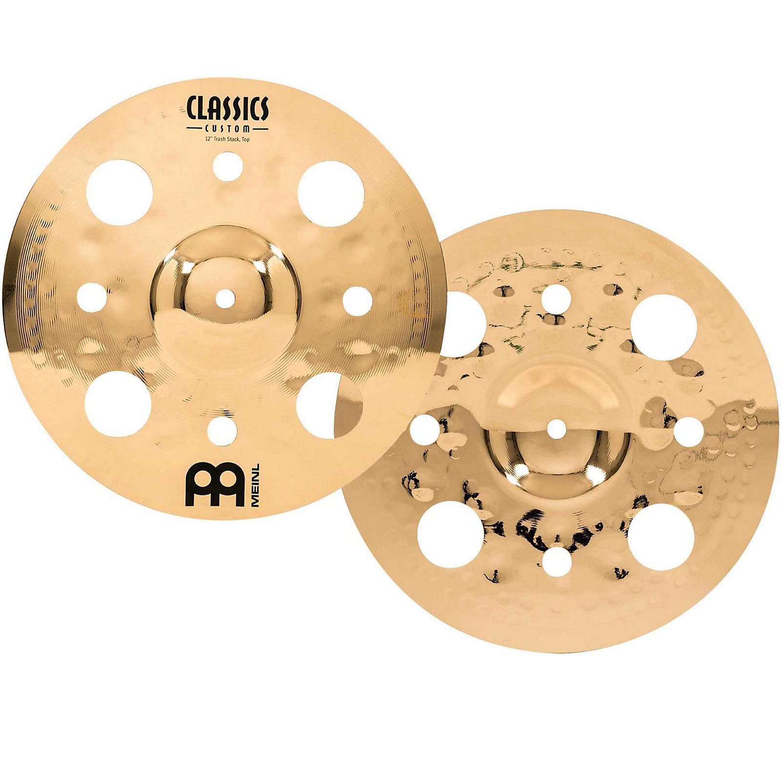 Meinl Cymbal Stack Pair with Trash Crash and Trash China 12 in