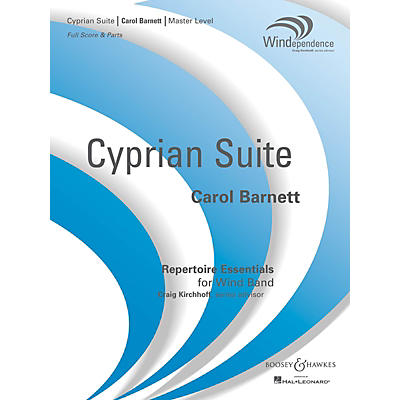 Boosey and Hawkes Cyprian Suite (Score Only) Concert Band Level 4 Composed by Carol Barnett