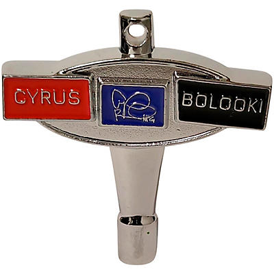 DrumKeyShop Cyrus Bolooki Signature Drum Key - Chrome