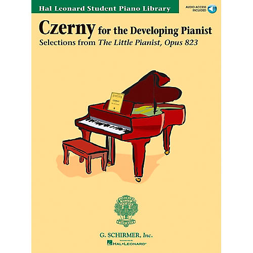 Czerny - Selections From The Little Pianist Opus 823 Book/CD Hal Leonard Student Piano Library