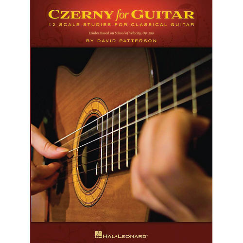 Hal Leonard Czerny for Guitar (12 Scale Studies for Classical Guitar) Guitar Book Series Softcover by David Patterson