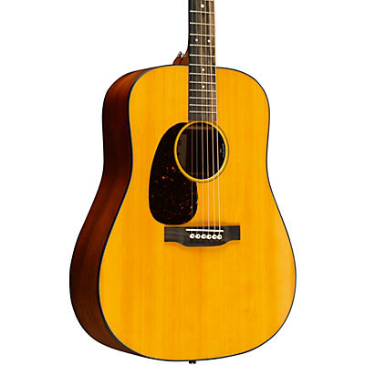 Martin D-10E Retro Road Series Dreadnought Left-Handed Acoustic-Electric Guitar -