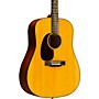Martin D-10E Retro Road Series Dreadnought Left-Handed Acoustic-Electric Guitar - Aging Toner