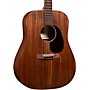 Martin D-10E Retro Sapele Road Series Dreadnought Acoustic-Electric Guitar - Dark Mahogany