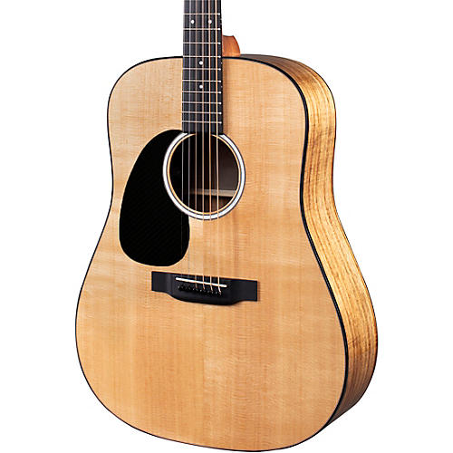 Martin D-12E Road Series KOA Fine Veneer Dreadnought Left-Handed Acoustic-Electric Guitar Natural