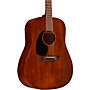 Open-Box Martin D-15M Left-Handed Dreadnought All Mahogany Acoustic Guitar Condition 2 - Blemished Natural 197881388621