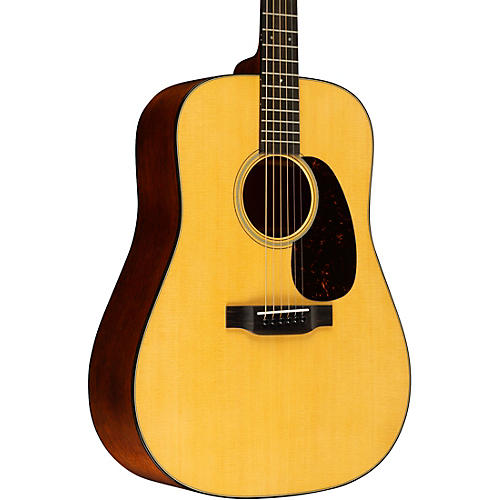 Martin D-18 Standard Dreadnought Acoustic Guitar Natural