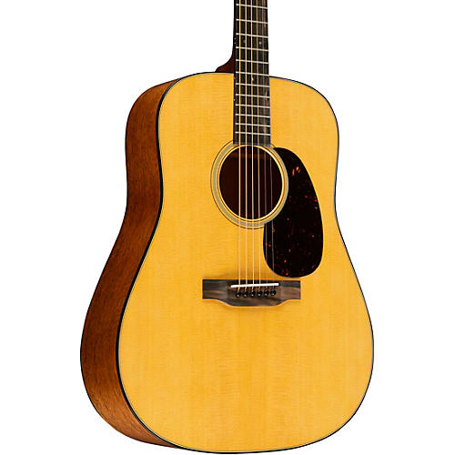 Martin D-18 Standard Dreadnought Acoustic Guitar Natural