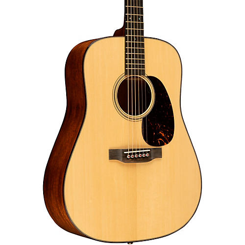 Martin D-18E Modern Deluxe Dreadnought Acoustic-Electric Guitar - Natural