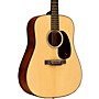 Martin D-18E Modern Deluxe Dreadnought Acoustic-Electric Guitar - Natural 3022708
