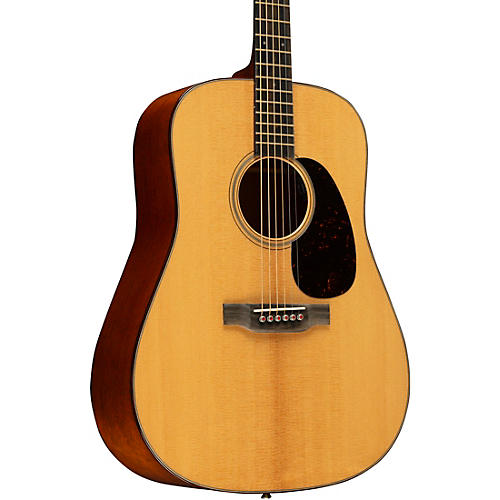 Martin D-18E Modern Deluxe Dreadnought Acoustic-Electric Guitar Natural