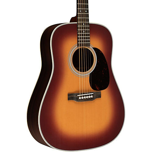 Martin D-28 Satin Acoustic Guitar Amber Burst