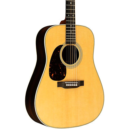 Martin D-28 Standard Left-Handed Dreadnought Acoustic Guitar Natural