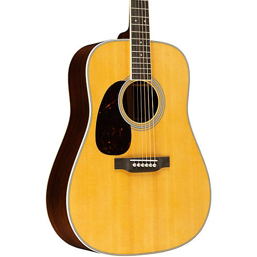 Martin D-35 Left-Handed Dreadnought Acoustic Guitar Natural