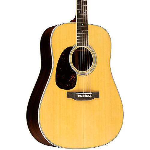 Martin D-35 Standard Dreadnought Left-Handed Acoustic Guitar Natural