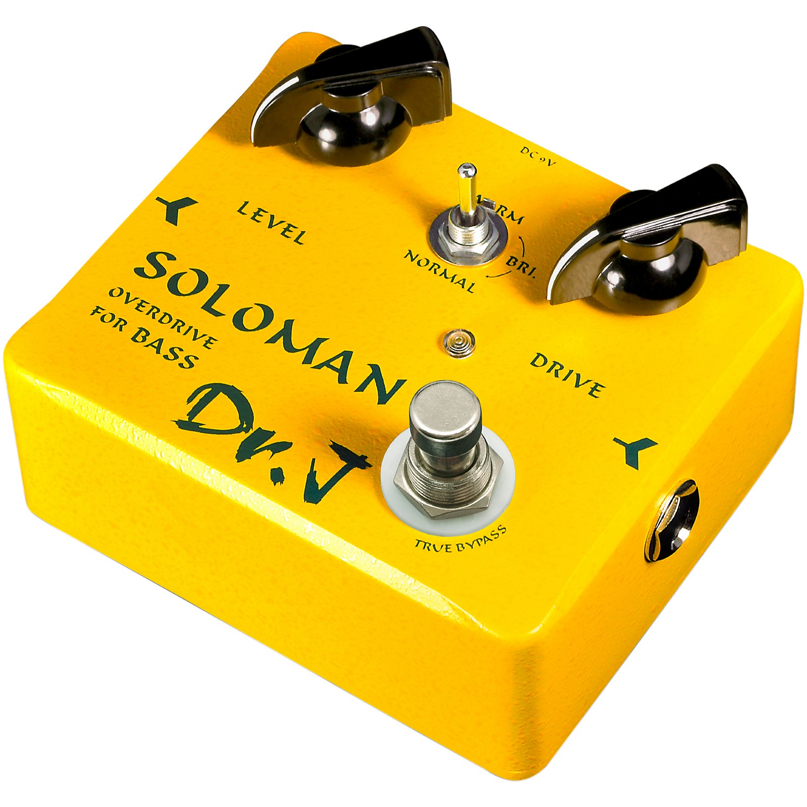 Dr. J Pedals D-52 Soloman Bass Overdrive Guitar Effects Pedal with True ...