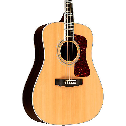 Guild D-55E Dreadnought Acoustic-Electric Guitar Natural