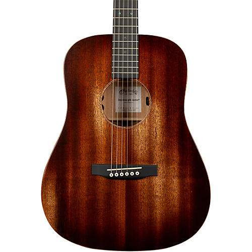 Martin D Jr E StreetMaster Dreadnought Acoustic-Electric Guitar Dark Mahogany