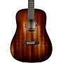 Martin D Jr E StreetMaster Dreadnought Acoustic-Electric Guitar Dark Mahogany