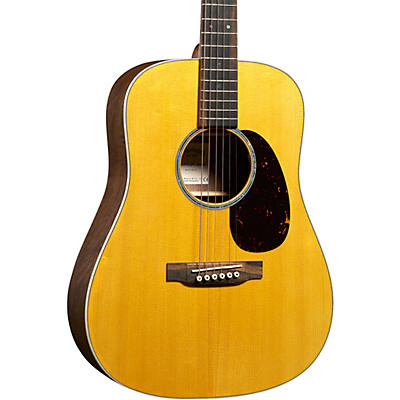 Martin D Jr E Walnut Dreadnought Acoustic-Electric Guitar -