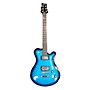 Used Framus D-Series Panthera Supreme Solid Body Electric Guitar Bleached Ocean Blueburst