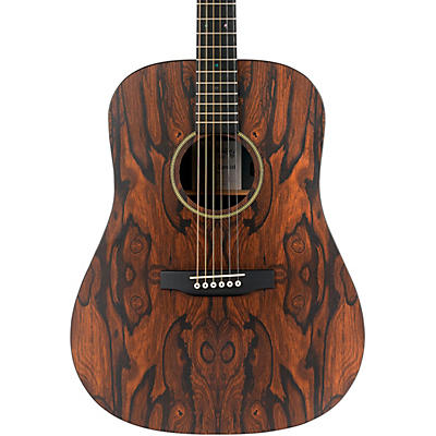 Martin D-X1E Special X Series HPL Ziricote Dreadnought Acoustic-Electric Guitar