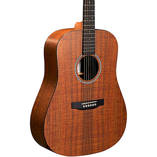 Martin D-X1E X Series Dreadnought Acoustic-Electric Guitar Figured Koa
