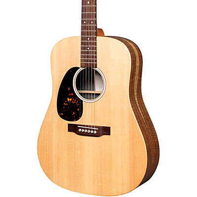 Martin D-X2E Koa HPL Left-Handed Acoustic-Electric Guitar