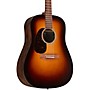 Martin D-X2E Ziricote Left-Handed Dreadnought Acoustic-Electric Guitar Burst